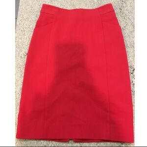 H&M Red Pencil Skirt